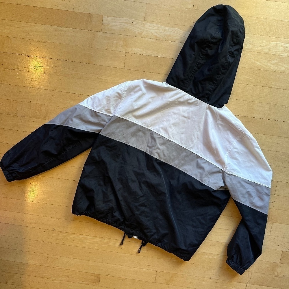 Topshop Tri Color block windbreaker, 8/10, CB2189 - Picture 6 of 7